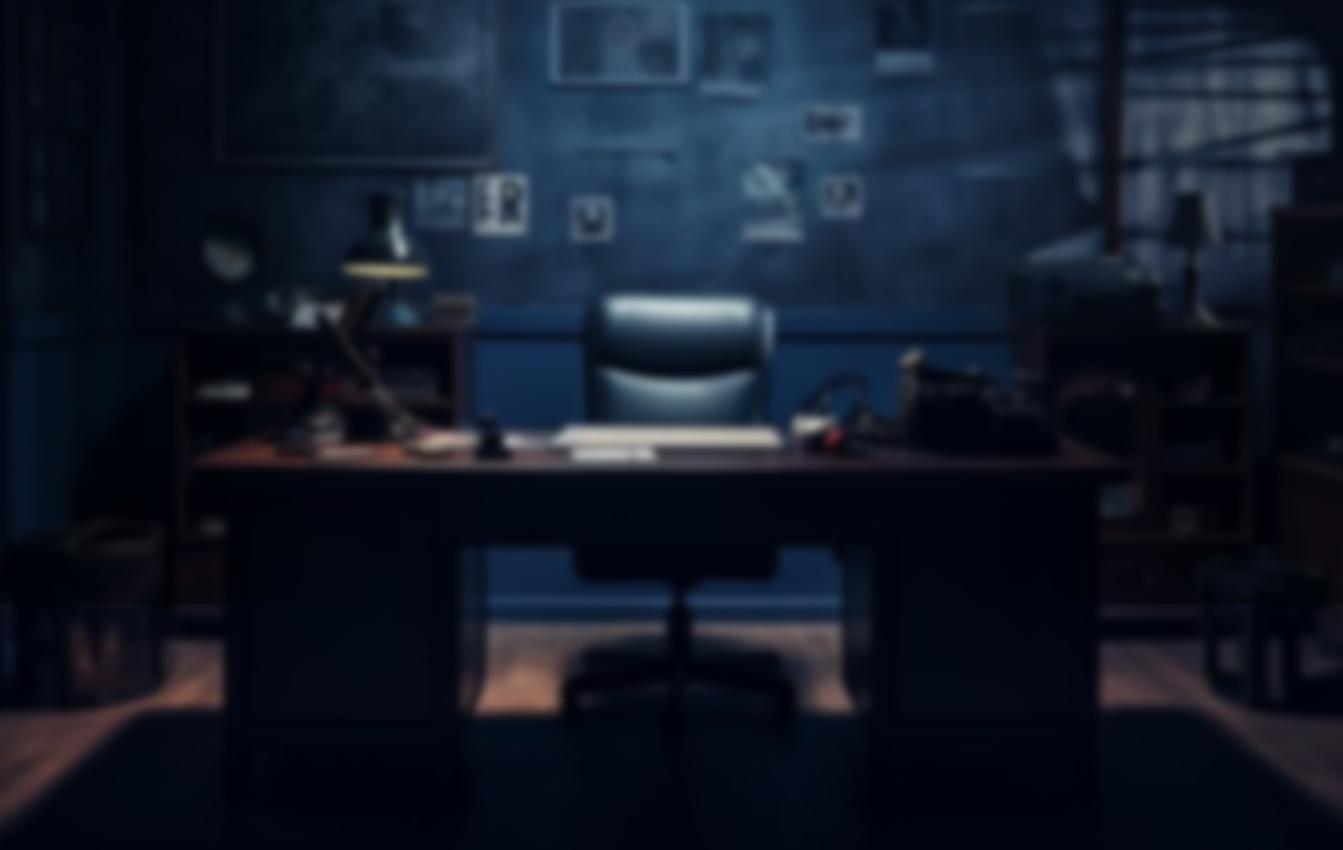 Noir office hideout