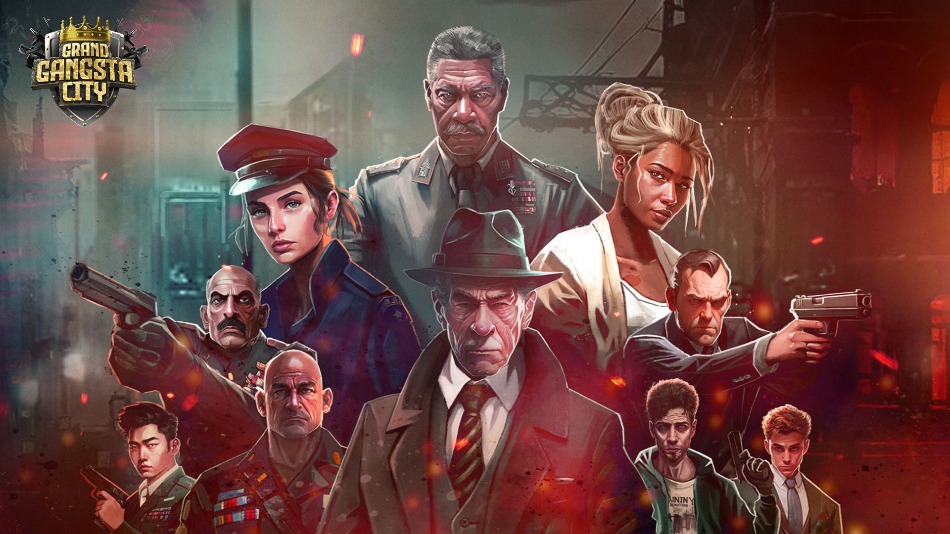 Grand Gangsta City character cast